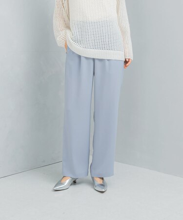 ストレッチジョーゼットイージーパンツ