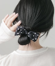 ドットリボン3セットヘアゴム