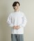 コットンクルーネックロングスリーブTシャツ