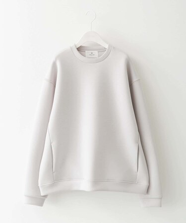 ダンボールニットクルーネックプルオーバー