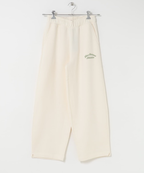 NEW BALANCE フリースバレルレッグパンツ