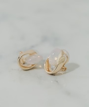 ジュシオーバルメタルイヤリング