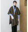 ウールカシミヤリバーポンチョ