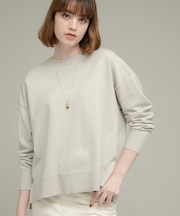 サイドスリットハイゲージプルオーバー