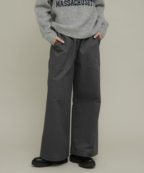 コットンベイカーイージーパンツ