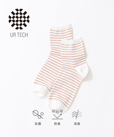 『URTECH』ボーダーソックス
