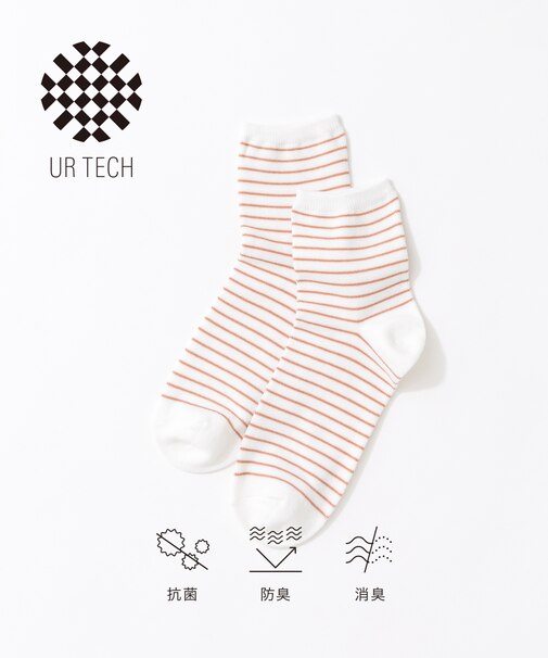 『URTECH』ボーダーソックス