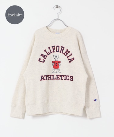 『WEB／一部店舗限定』『別注』Champion×DOORS　アニマルスウェット(KIDS)
