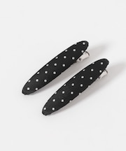 ドットサテンヘアピン