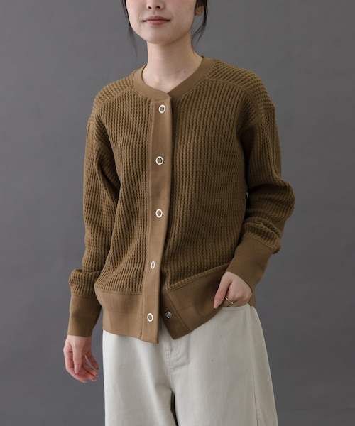 FORK&SPOON ワッフルカーディガン｜アーバンリサーチの通販｜&mall