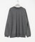 new basic　WASHABLE MERINO WOOL CREW-NECK