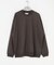 new basic　WASHABLE MERINO WOOL CREW-NECK