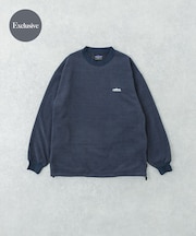 『一部WEB限定カラー』『別注』THOUSAND MILE×URBAN RESEARCH　ニットフリースクルーネックプルオーバー