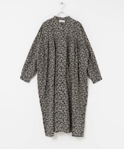SOIL　FLOWER BANDEDCOLLAR DRESS
