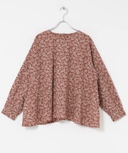SOIL　FLOWER BACK OPENING SMOCK