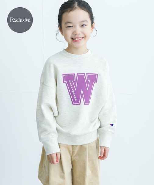 『別注』Champion×DOORS　ロゴスウェット(KIDS)