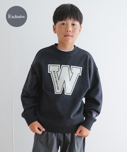 『WEB／一部店舗限定』『別注』Champion×DOORS　ロゴスウェット(KIDS)