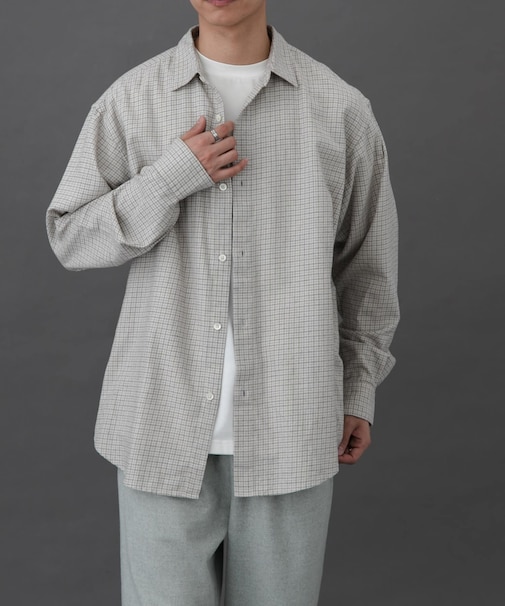 FORK&SPOON ネルチェックシャツ