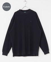 『別注』LACOSTE×DOORS　thick pique mock long-sleeve