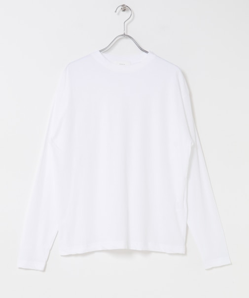 ハイツイストコットン長袖Tシャツ