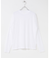 ハイツイストコットン長袖Tシャツ