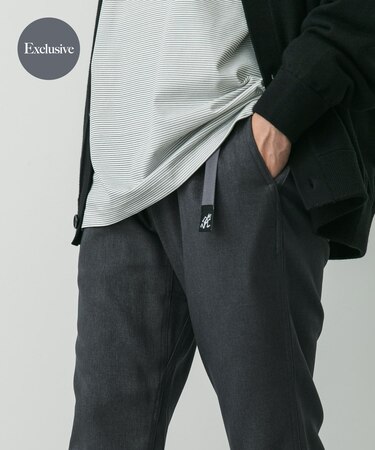 『別注』GRAMICCI　LANATECウールライクトラウザー