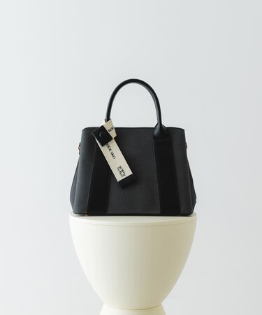 ロゴリボン付2WAYハンドバッグ