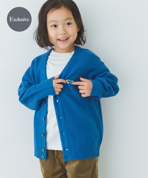別注』PENNEYS×DOORS THE FOX Vネックカーディガン(KIDS)｜アーバン