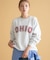 GEM SPORTSWEAR　クルーネックロゴスウェット