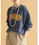GEM SPORTSWEAR　クルーネックロゴスウェット