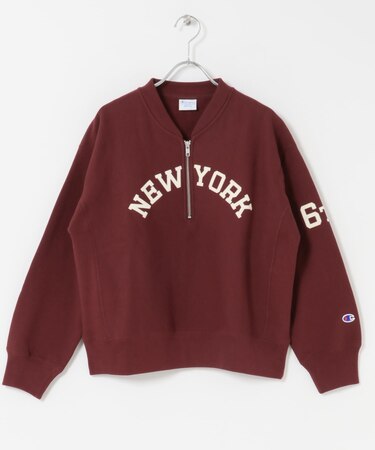Champion　REVERSEWEAVE HALFZIPSWEAT