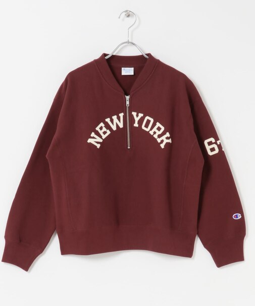Champion　REVERSEWEAVE HALFZIPSWEAT