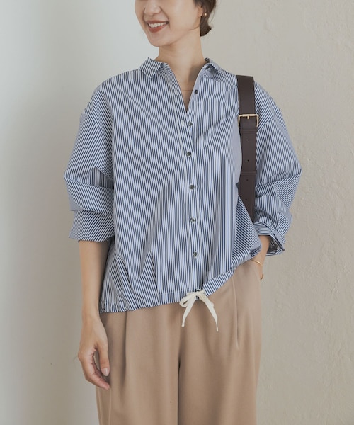 ストライプドロストシャツ｜アーバンリサーチの通販｜&mall（アンド