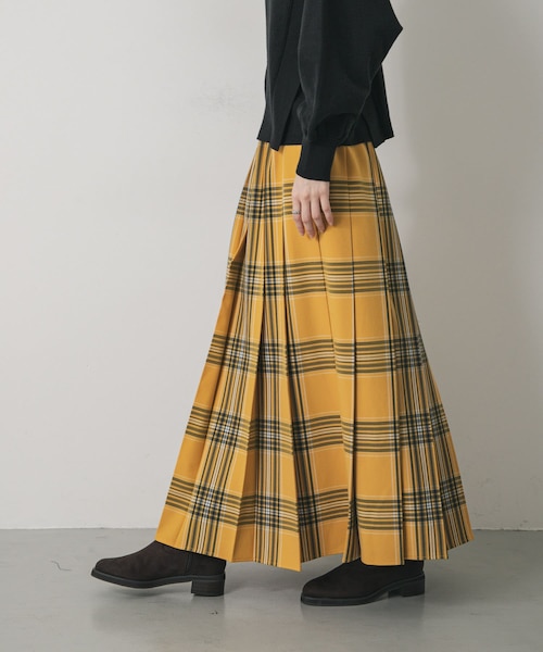 レディースのスカート（イエロー）の通販｜&mall（アンドモール）三井