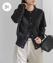 FORK&SPOON ミラージュクルーネックニットカーディガン