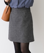 F by ROSSO　ヘリンボンツイードスカート風キュロット