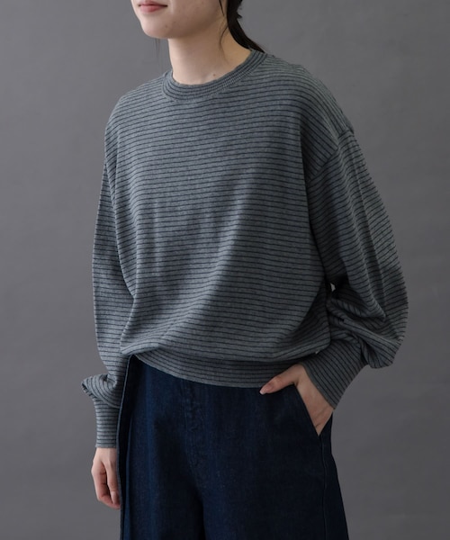 FORK&SPOON ボーダークルーネックニット｜アーバンリサーチの通販