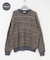 『別注』crepuscule×URBAN RESEARCH　Multi Border Mix CREW-NECK