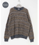 『別注』crepuscule×URBAN RESEARCH　Multi Border Mix CREW-NECK