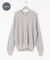 『別注』crepuscule×URBAN RESEARCH　Moss Stitch V Pullover