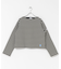 ORCIVAL　BOATNECK LONG-SLEEVE CROPPED PULLOVER