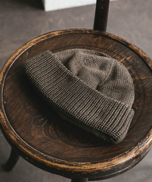 BIG WOOLMIX KNIT CAP