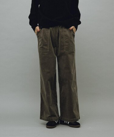 コーデュロイベイカーイージーパンツ