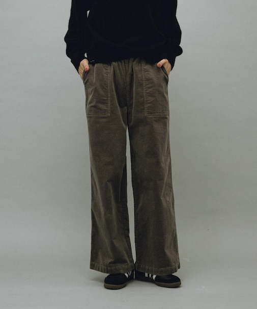 コーデュロイベイカーイージーパンツ