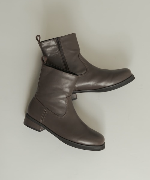 PADRONE THE STANDARD LINE／ 別注 BACK ZIP LACEUP BOOTS／ バック
