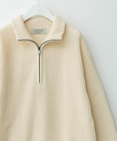 マルチサイズハーフジップニットプルオーバー｜アーバンリサーチの通販