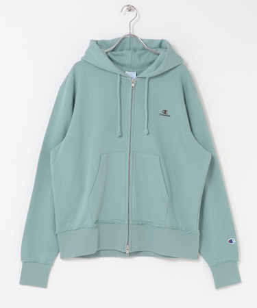 『別注』Champion×SENSE OF PLACE　ジップパーカー