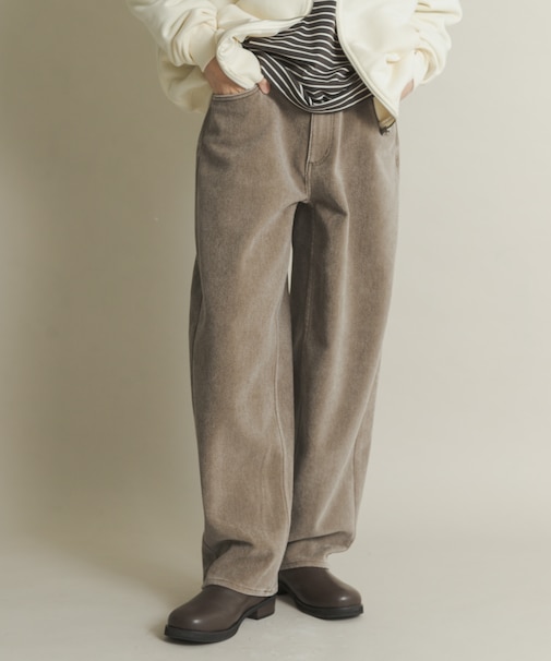 ヴィンテージツイルカーブパンツ