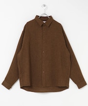 ライトツイードレギュラーカラーシャツ