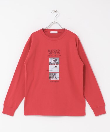 アソートフォトロングTシャツ